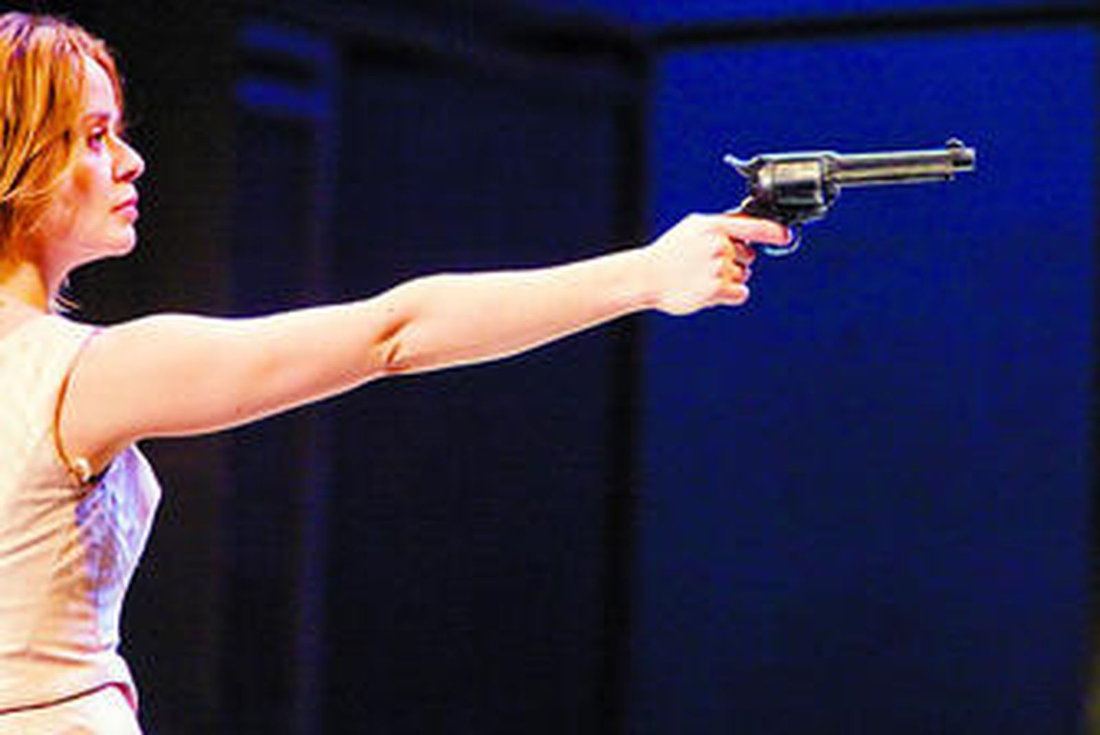 María Adánez, en una escena de 'La señorita Julia', dirigida por Miguel Narros.