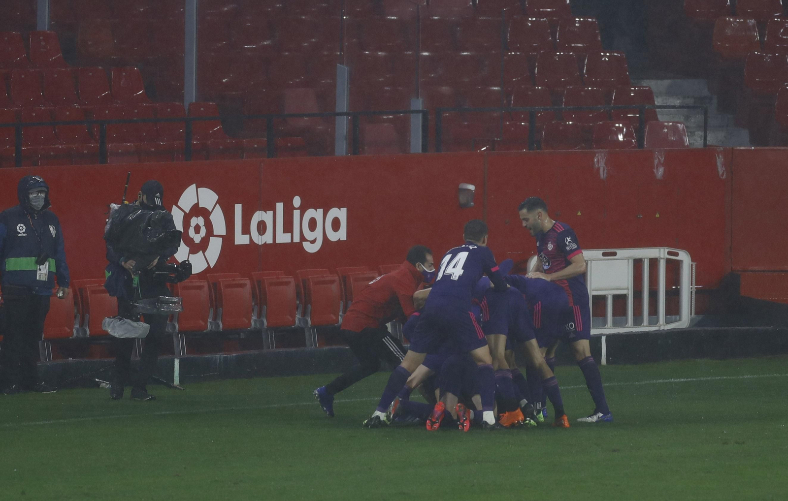 Las imágenes del Sevilla-Valladolid