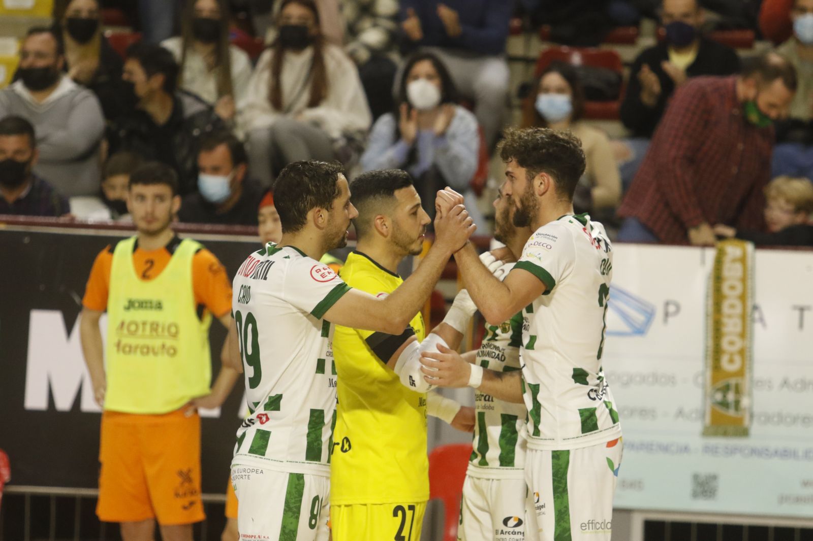 Las imágenes de la victoria del Córdoba Futsal ante el Burela