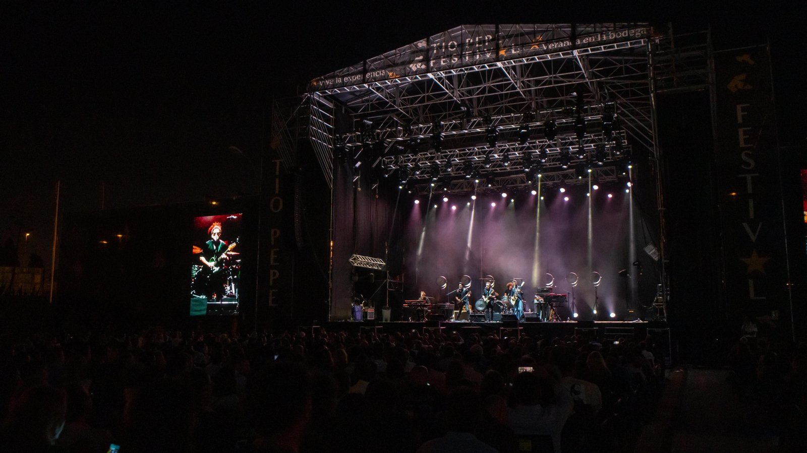 Concierto de Andrés Calamaro en Tío Pepe Festival Concierto de Andrés Calamaro en Tío Pepe Festival