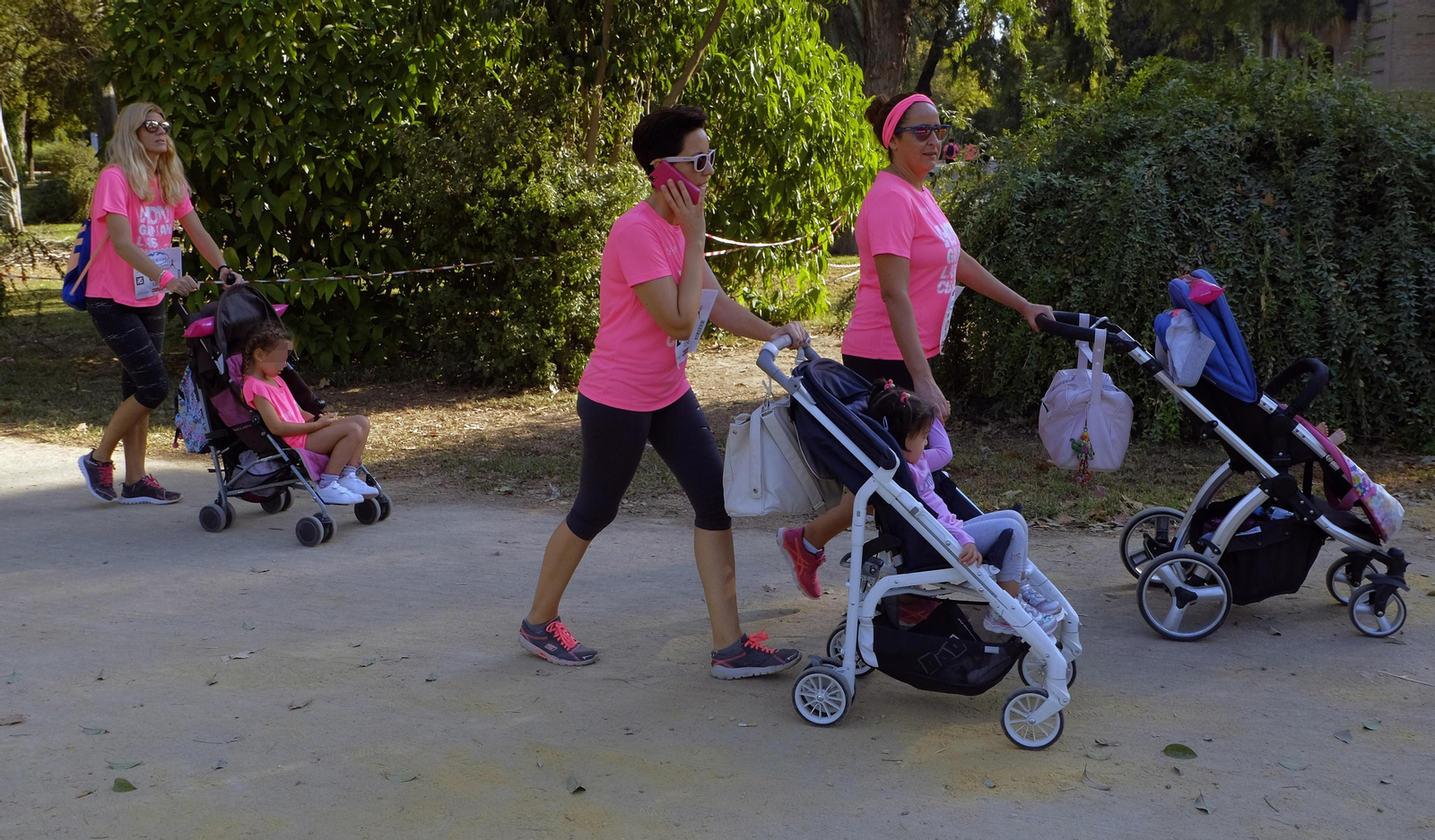 Las imágenes de la suspendida Carrera de la Mujer