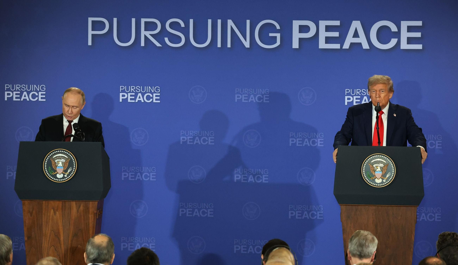 Rueda de prensa de Trump y Putin