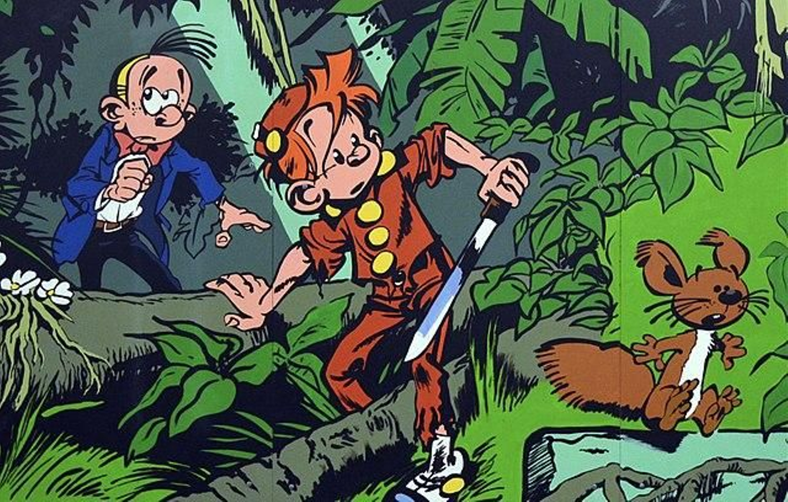 Spirou, personaje del dibujante André Franquin.