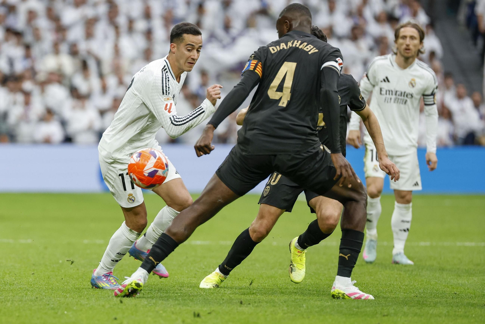 Las fotos de la derrota del Real Madrid ante el Valencia