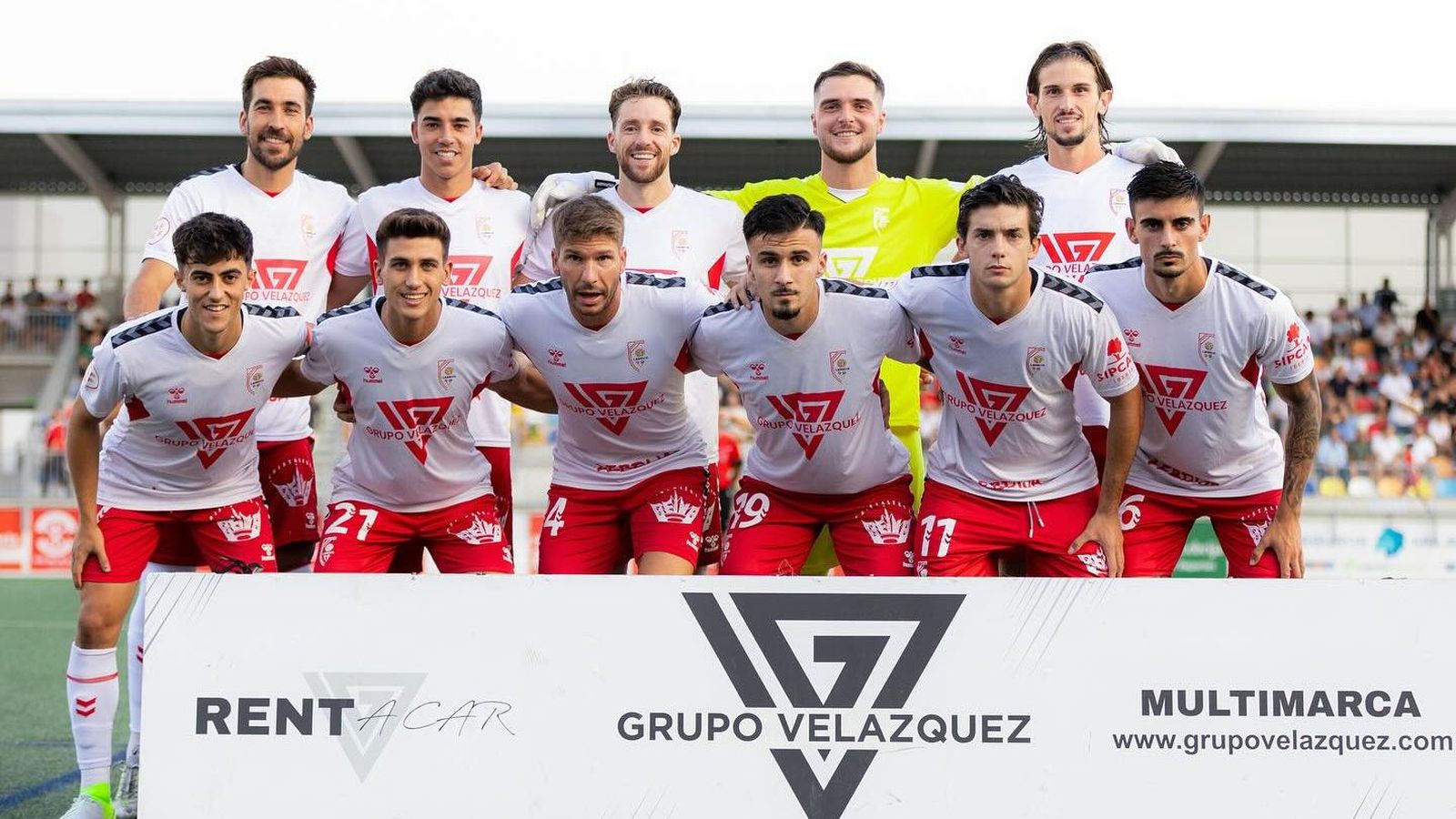 Once del Antoniano en su estreno en liga frente a La Unión.