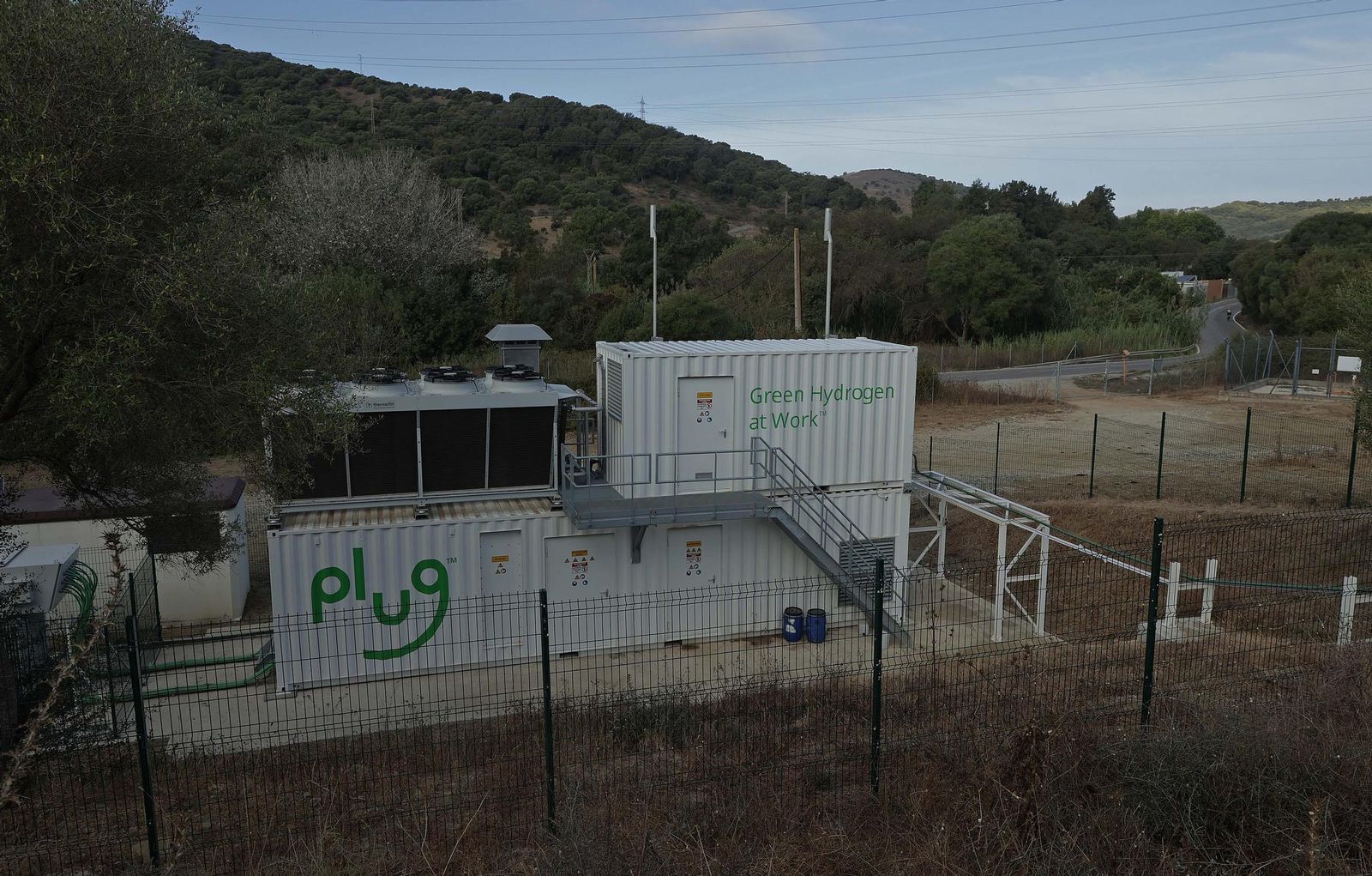 Planta de hidrógeno verde de Guadacorte y Coagener en Los Barrios, primera operativa de Andalucía