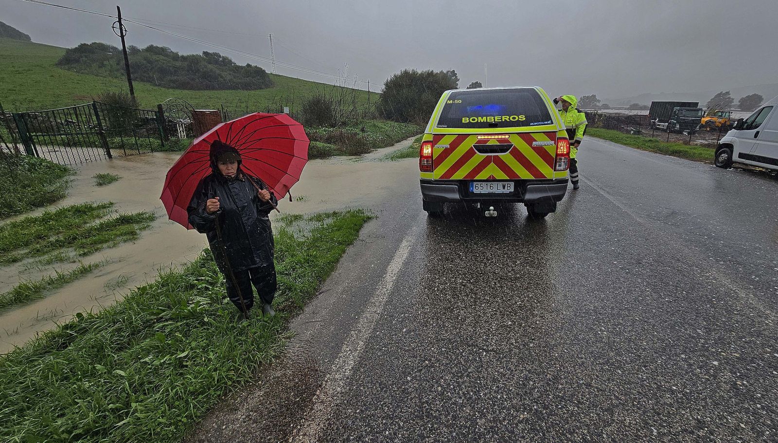 Fotos de las inundaciones y efectos de la borrasca Francis en Los Barrios, Tesorillo y Jimena