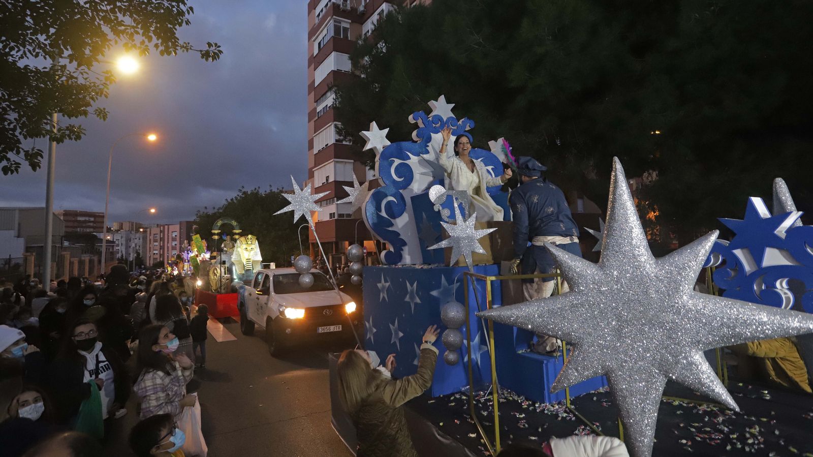 Fotos de la cabalgata de los Reyes Magos en Algeciras