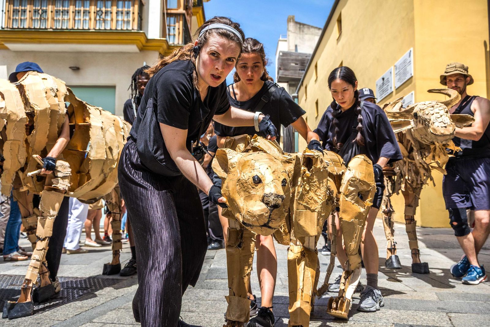 Las imágenes de 'La estampida' en San Fernando