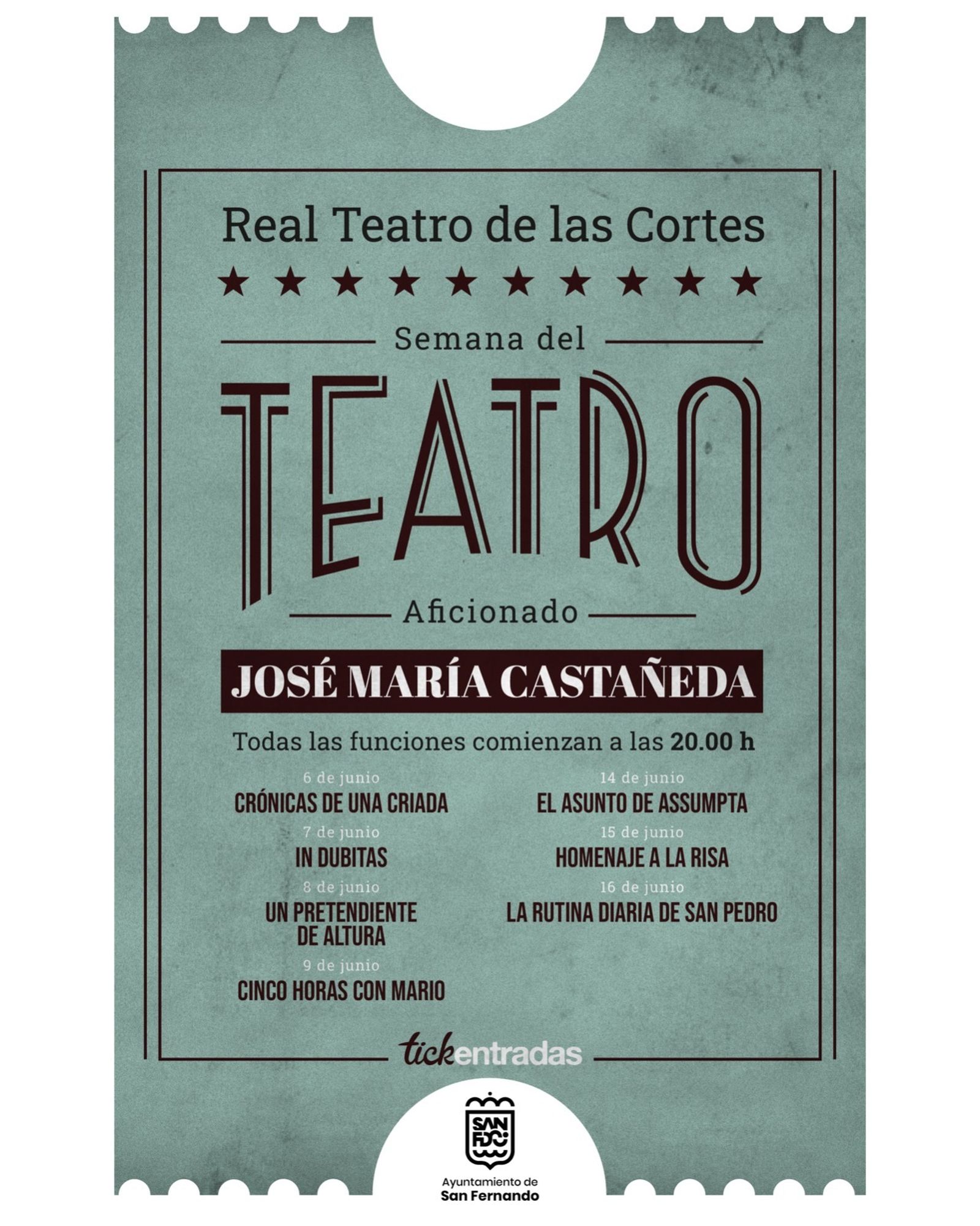 Semana del Teatro Aficionado en San Fernando