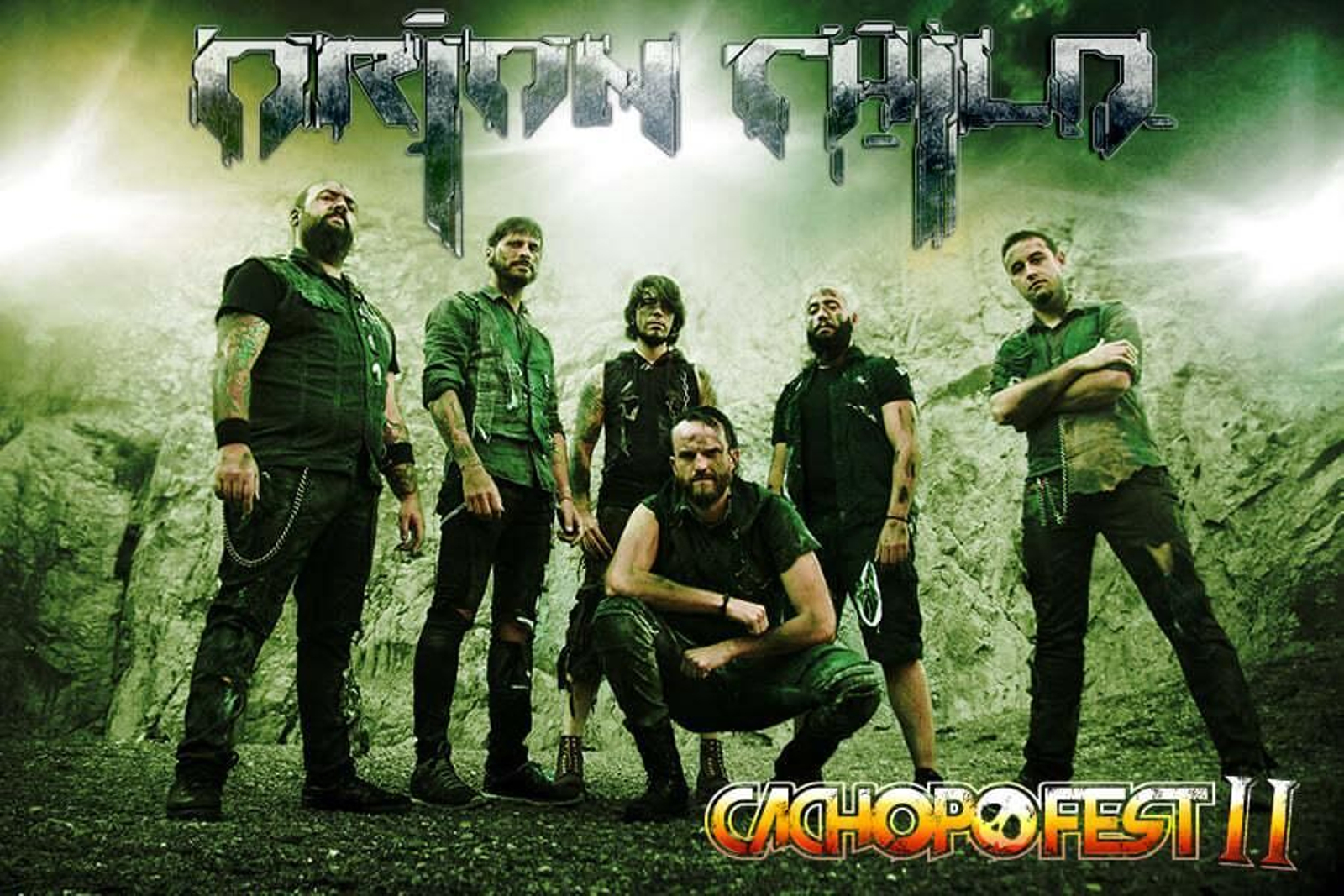 El grupo Orion Child abre el Cachopo Fest con su concierto.