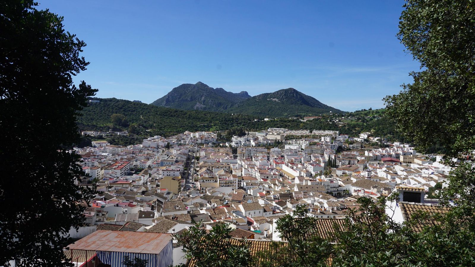 Vistas de Ubrique desde uno de sus miradores