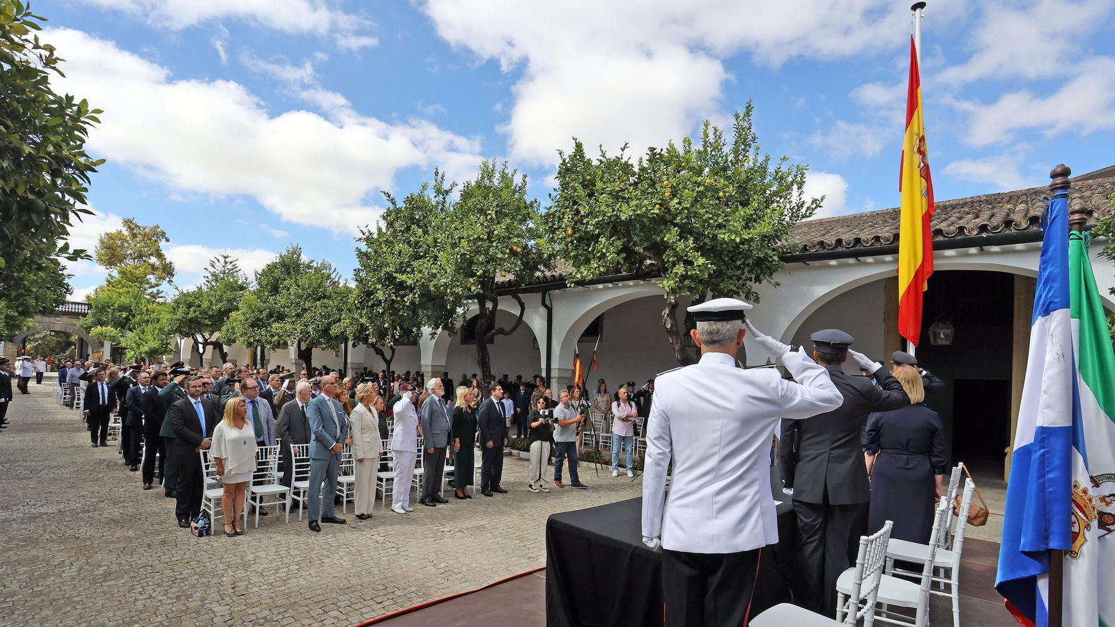 Imágenes del Día de la Policía Nacional en las Bodegas Fundador de Jerez