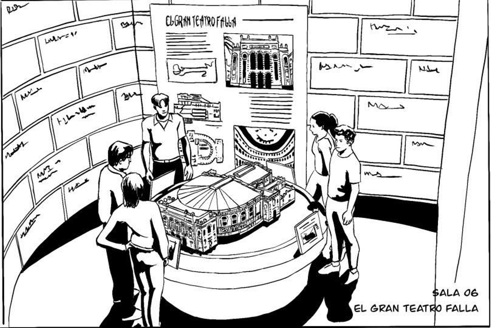 Así serán las salas de exposición permanente del Museo del Carnaval de Cádiz