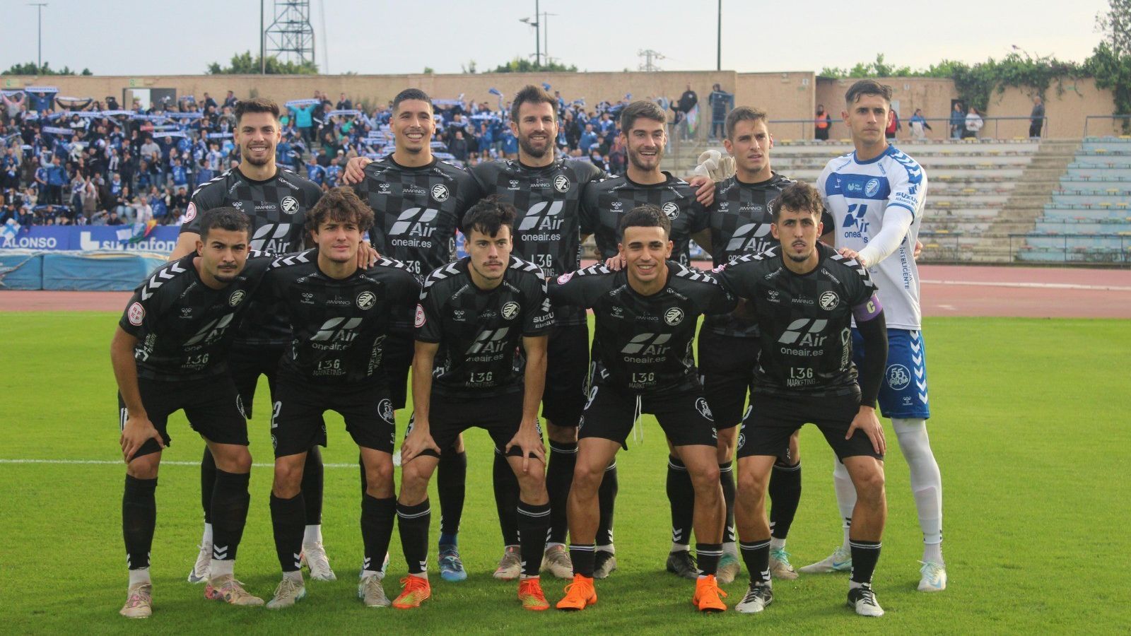 Once inicial del Xerez DFC ante el San Fernando en un encuentro que ganó 0-1 con gol de Juan Andrés.