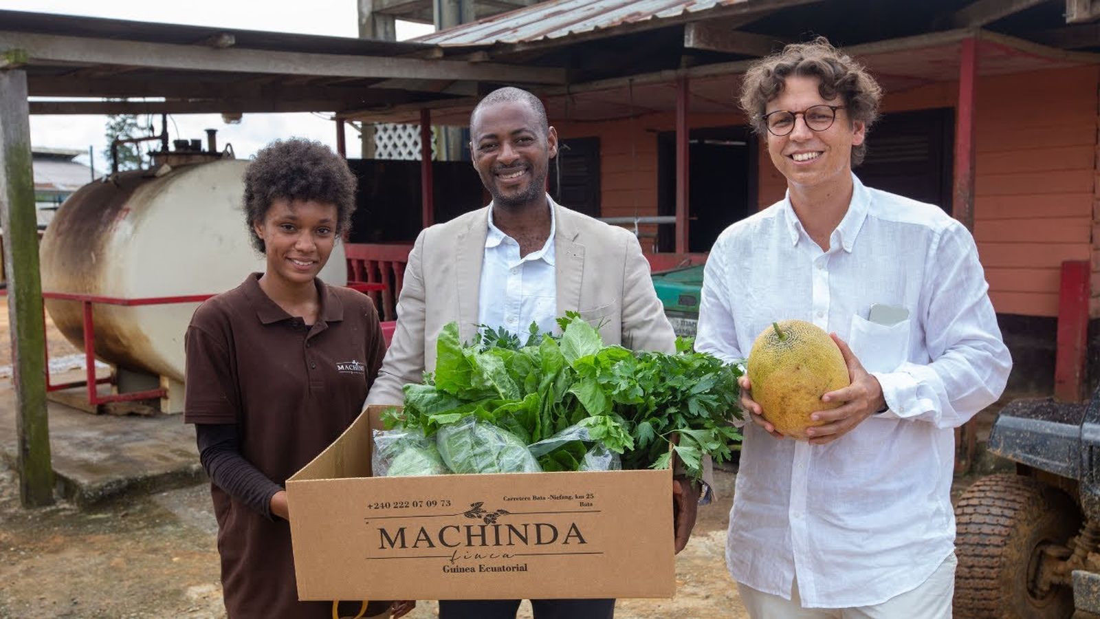 La finca Machinda, en Bata, donde Martínez Hermanos empezó la andadura hace casi un  siglo