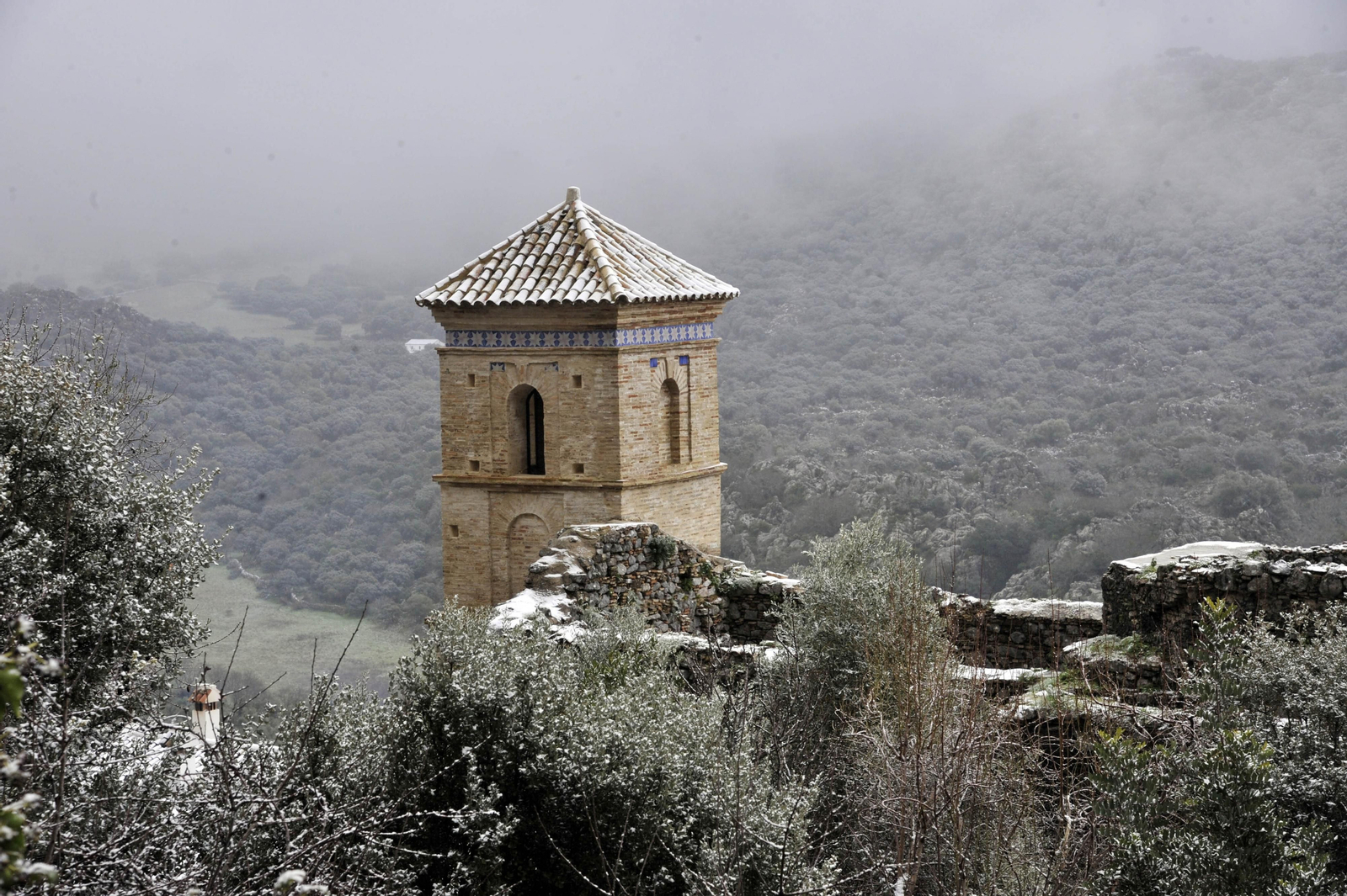 Nieve en la Sierra de Cádiz