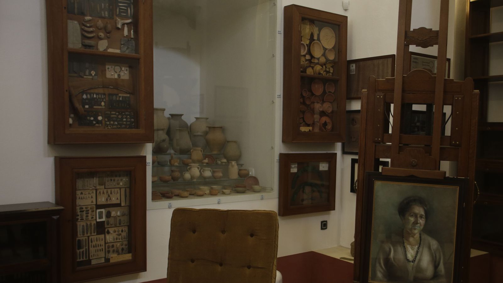 Algunas de las colecciones que se exponen.