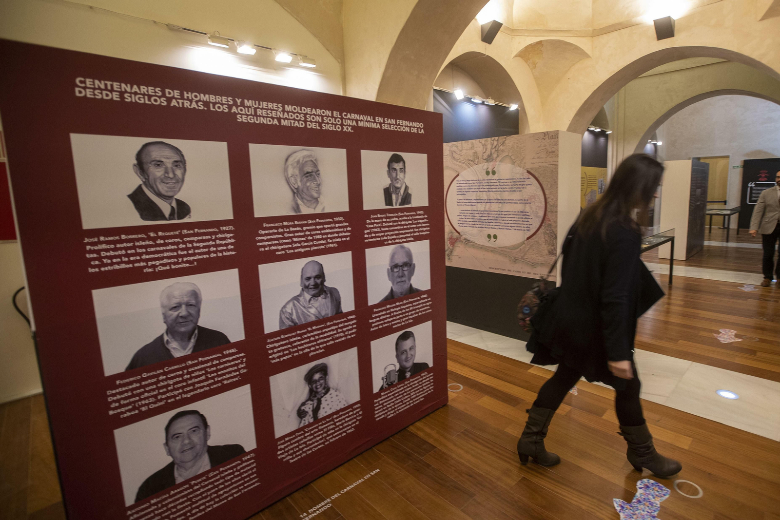 Exposición del Carnaval de La Isla en el Castillo de San Romualdo..