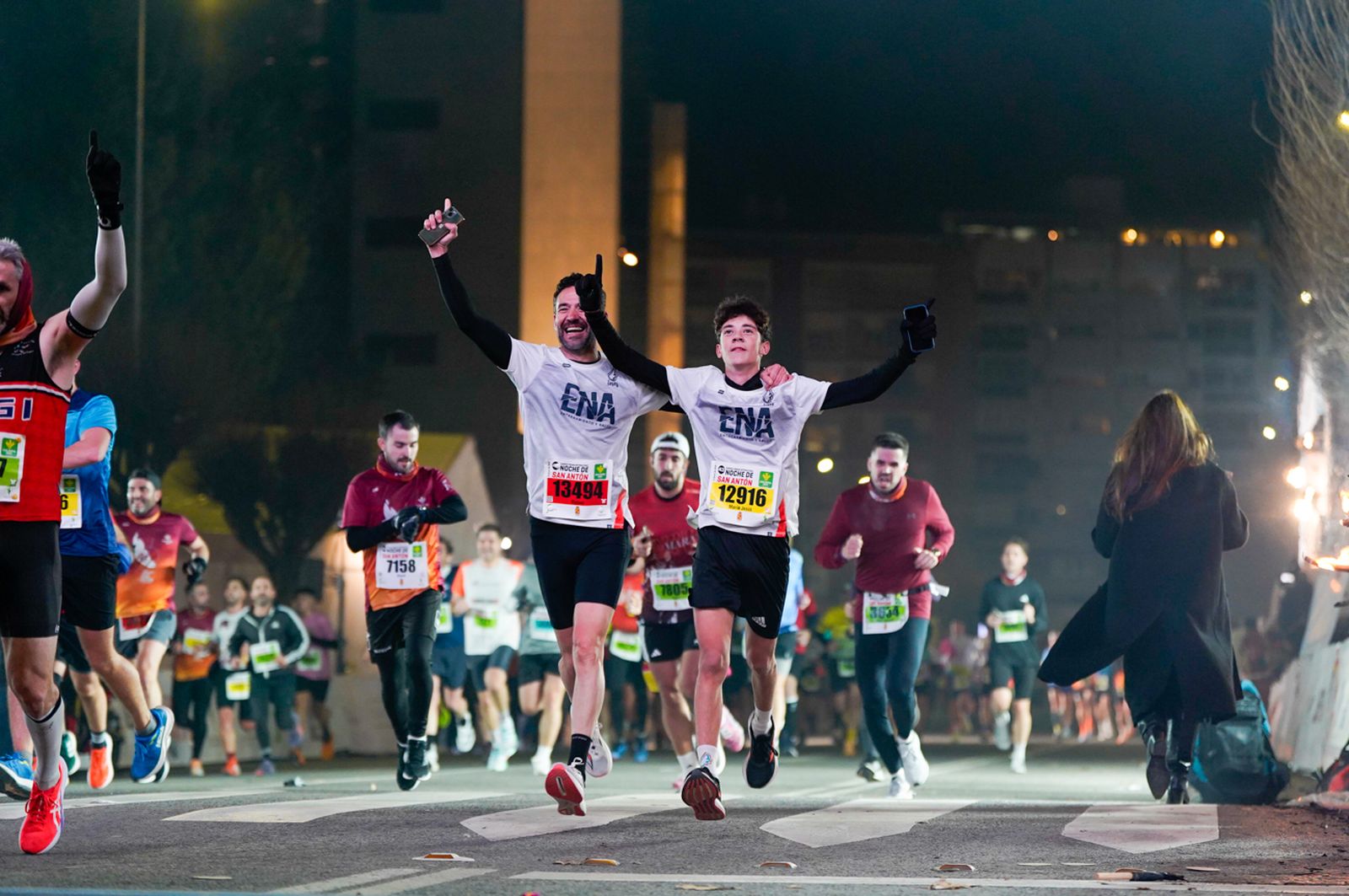 En imágenes: búscate en tu llegada a meta de la Carrera de San Antón 2026 (8)