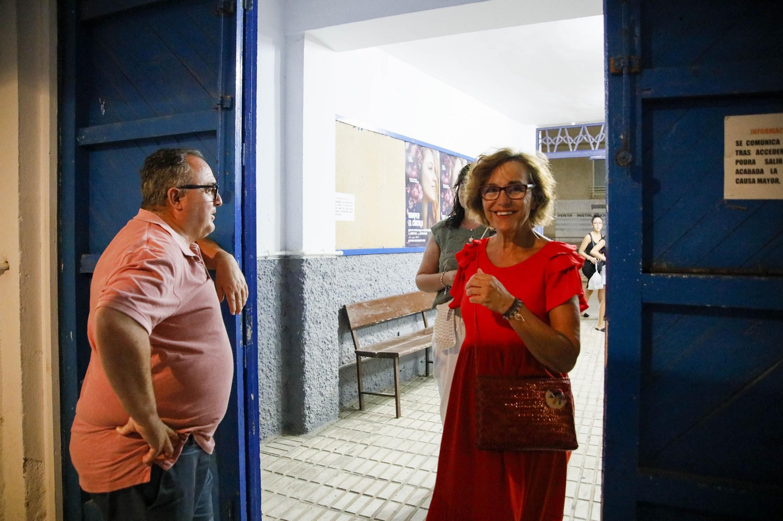Imágenes de la última proyección en el cine de verano de Garrucha Imágenes de la última proyección en el cine de verano de Garrucha