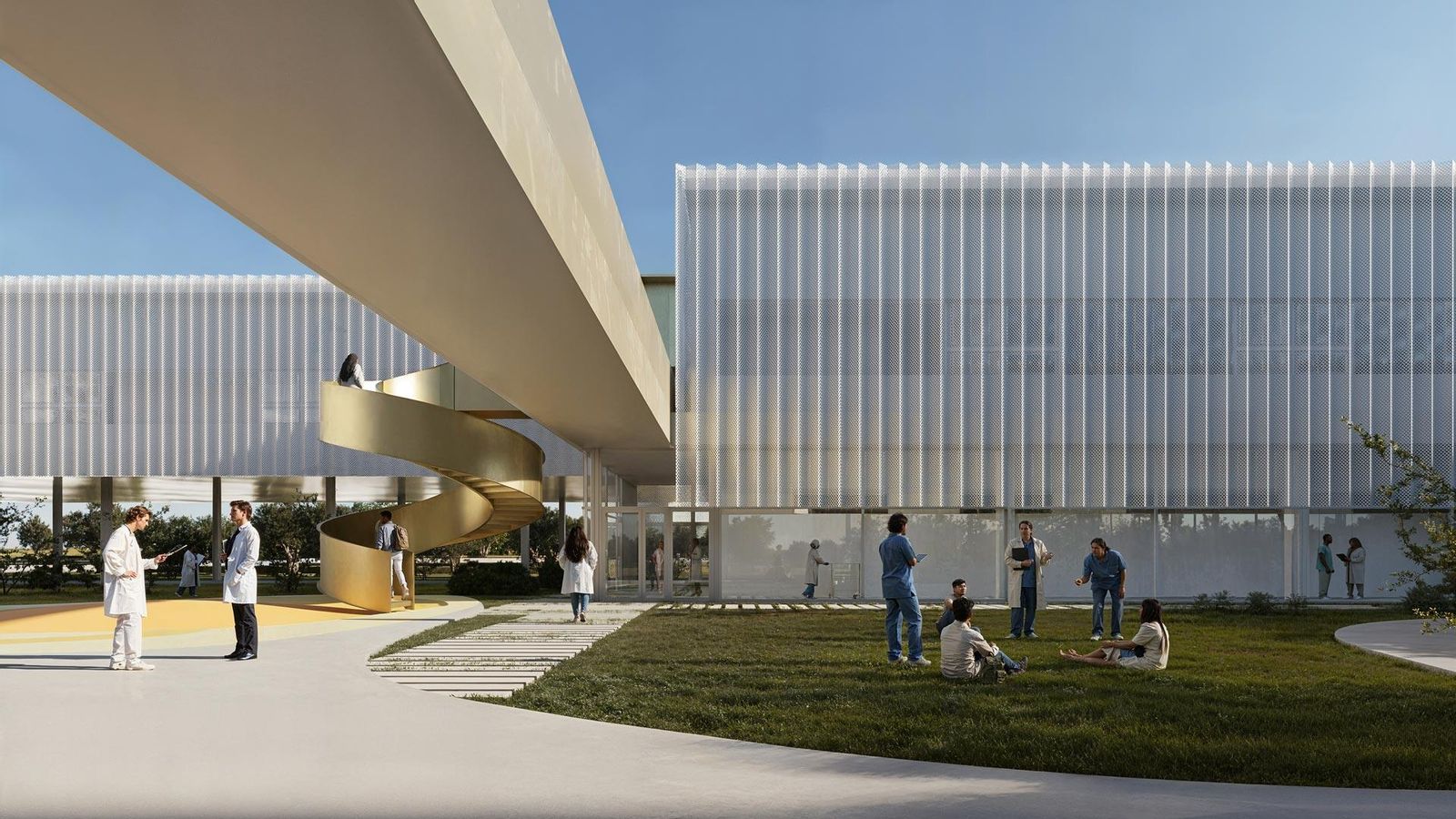 Exterior del complejo.