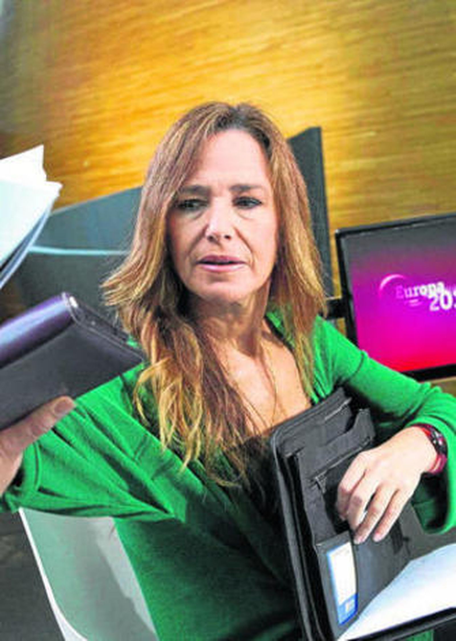 La eurodiputada popular Teresa Jiménez Becerril.