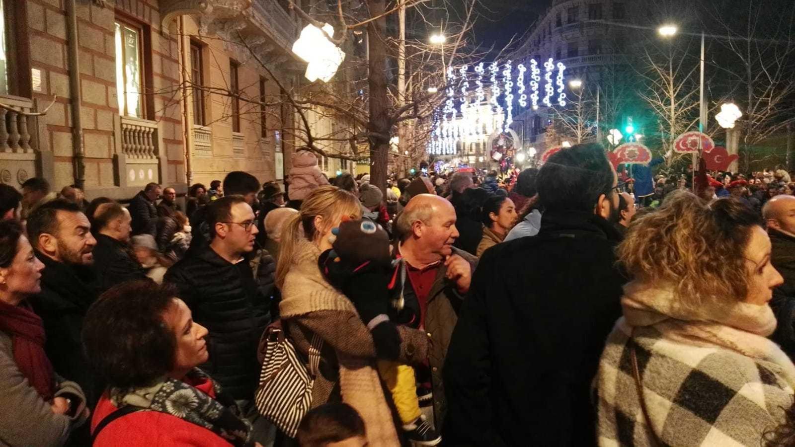 Las calles, abarrotadas.