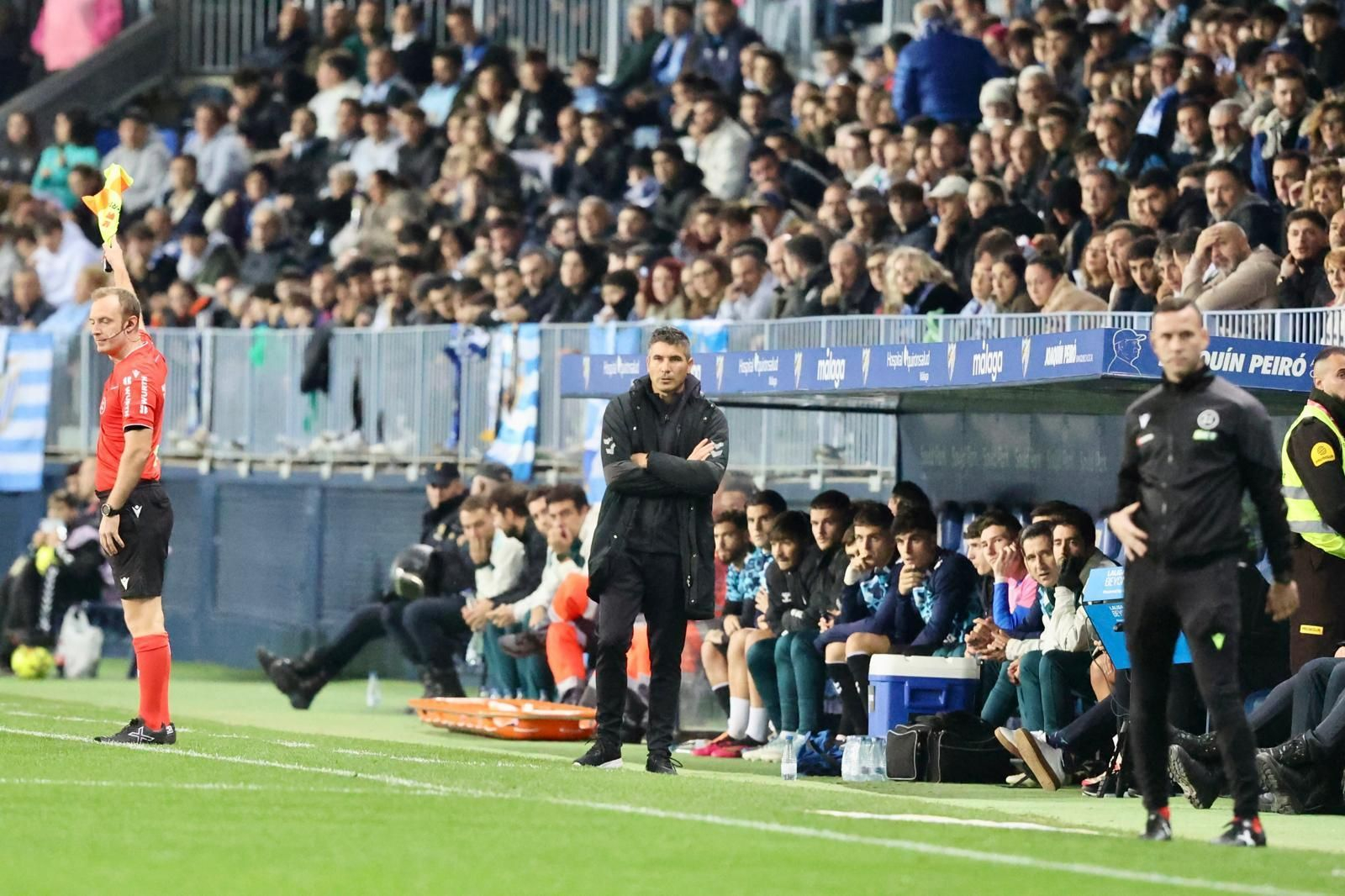 El Málaga CF-Real Zaragoza, en fotos