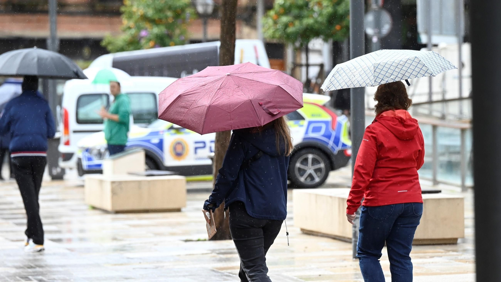 El paso por la borrasca Konrad por Córdoba, en imágenes