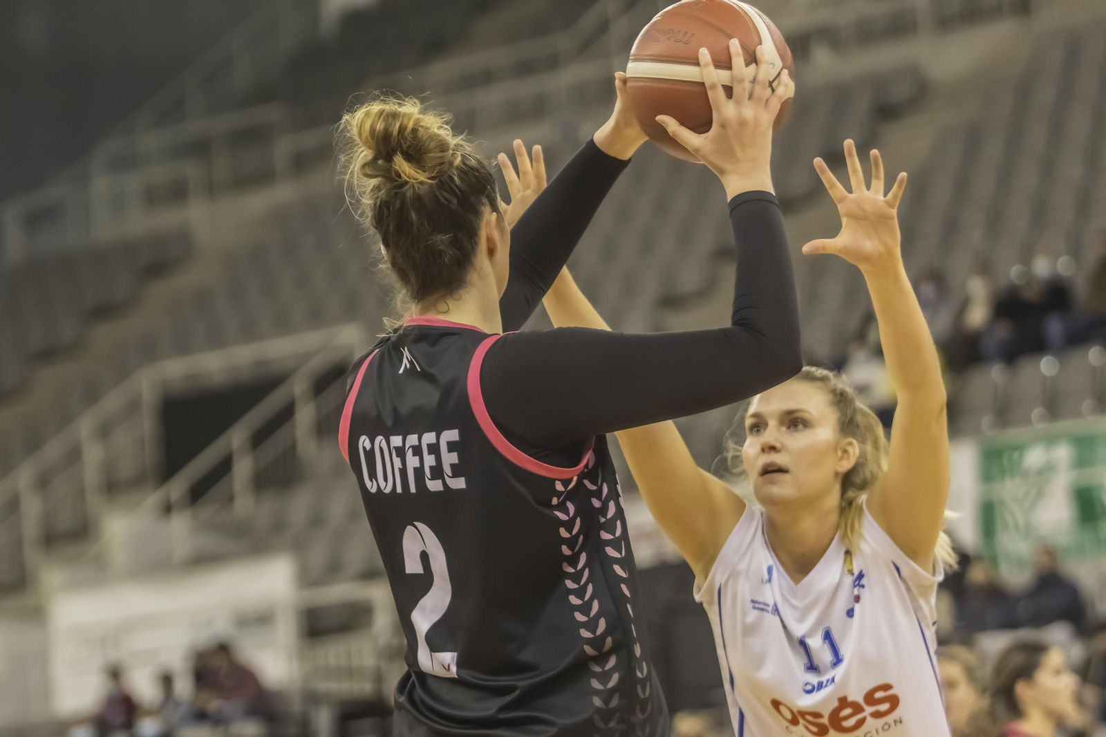 Ataque del Raca Granada en un partido jugado en el Palacio