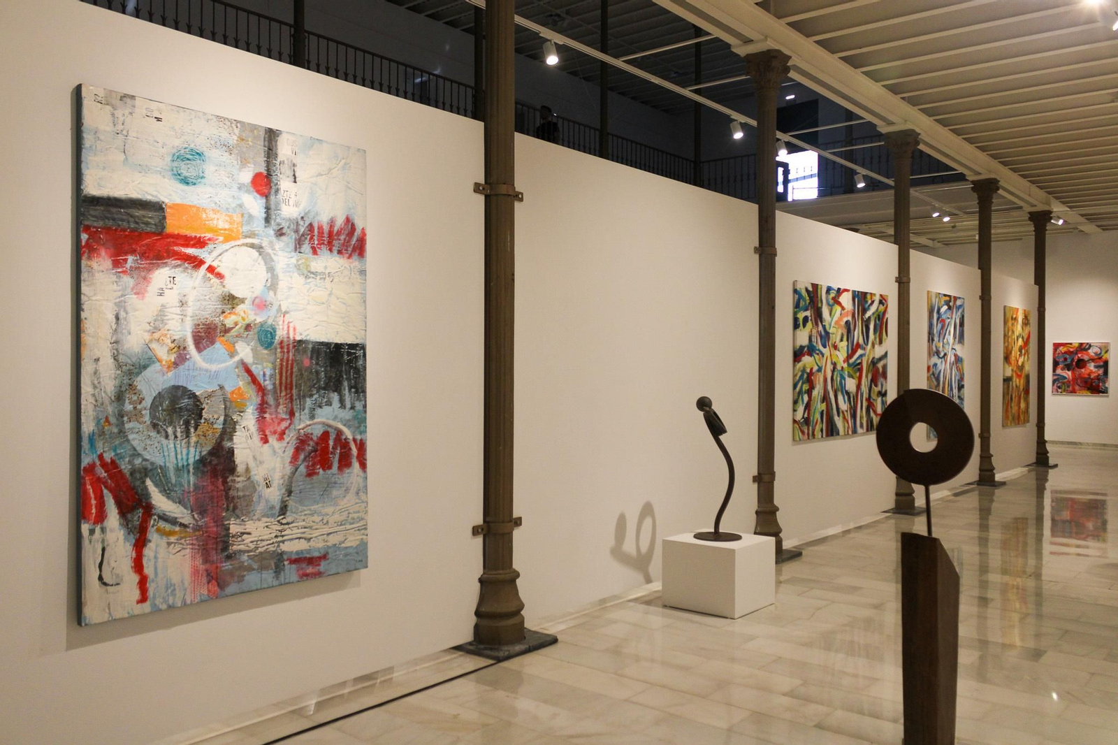 Las imágenes de la exposición 'Luz, forma y movimiento' del Teatro Cómico de Córdoba