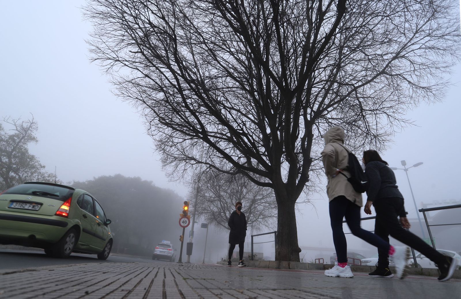 Las imágenes más impresionantes de la niebla en Huelva