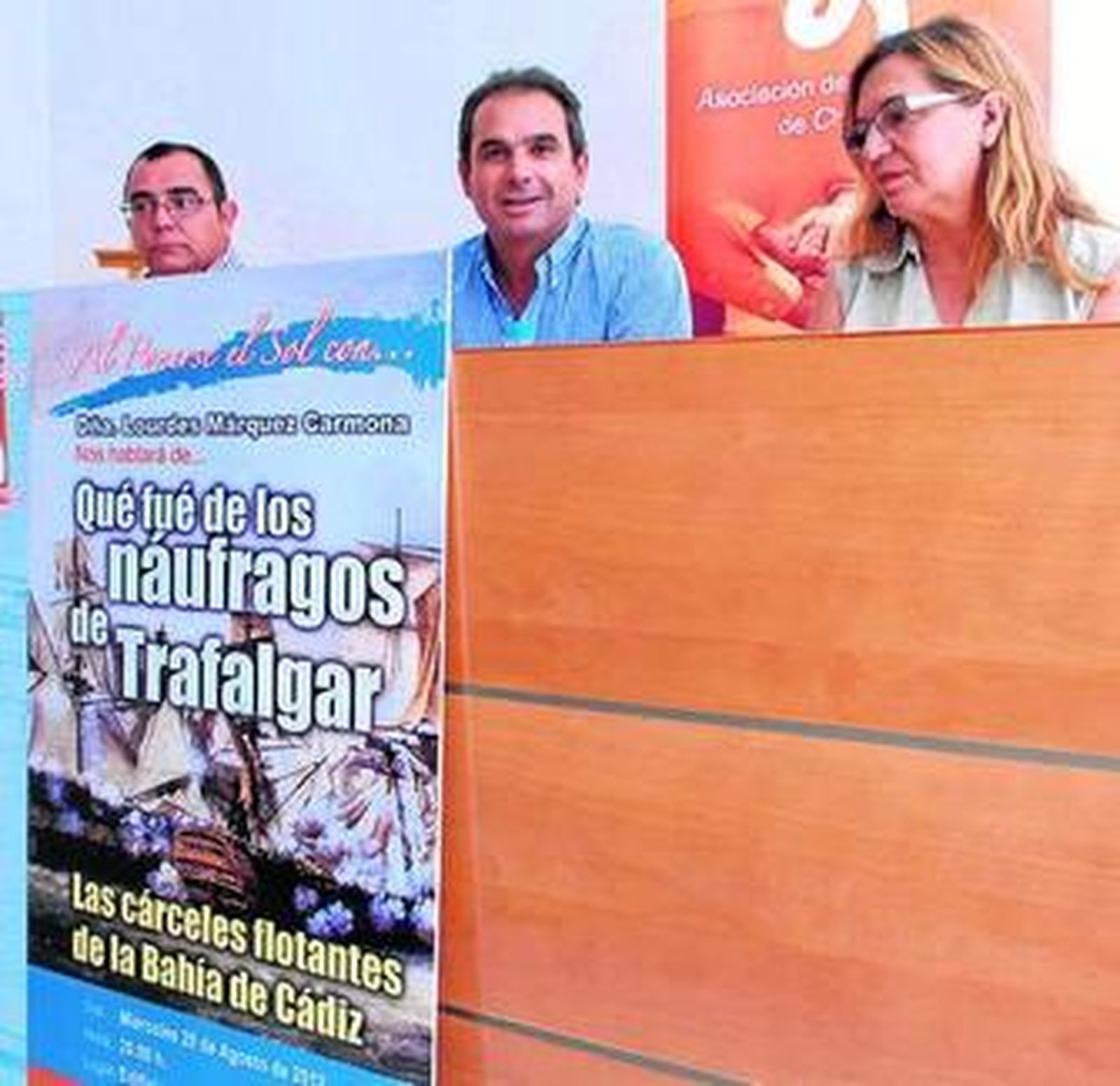 Nicolás Rodríguez y Rita Benítez, durante la presentación.