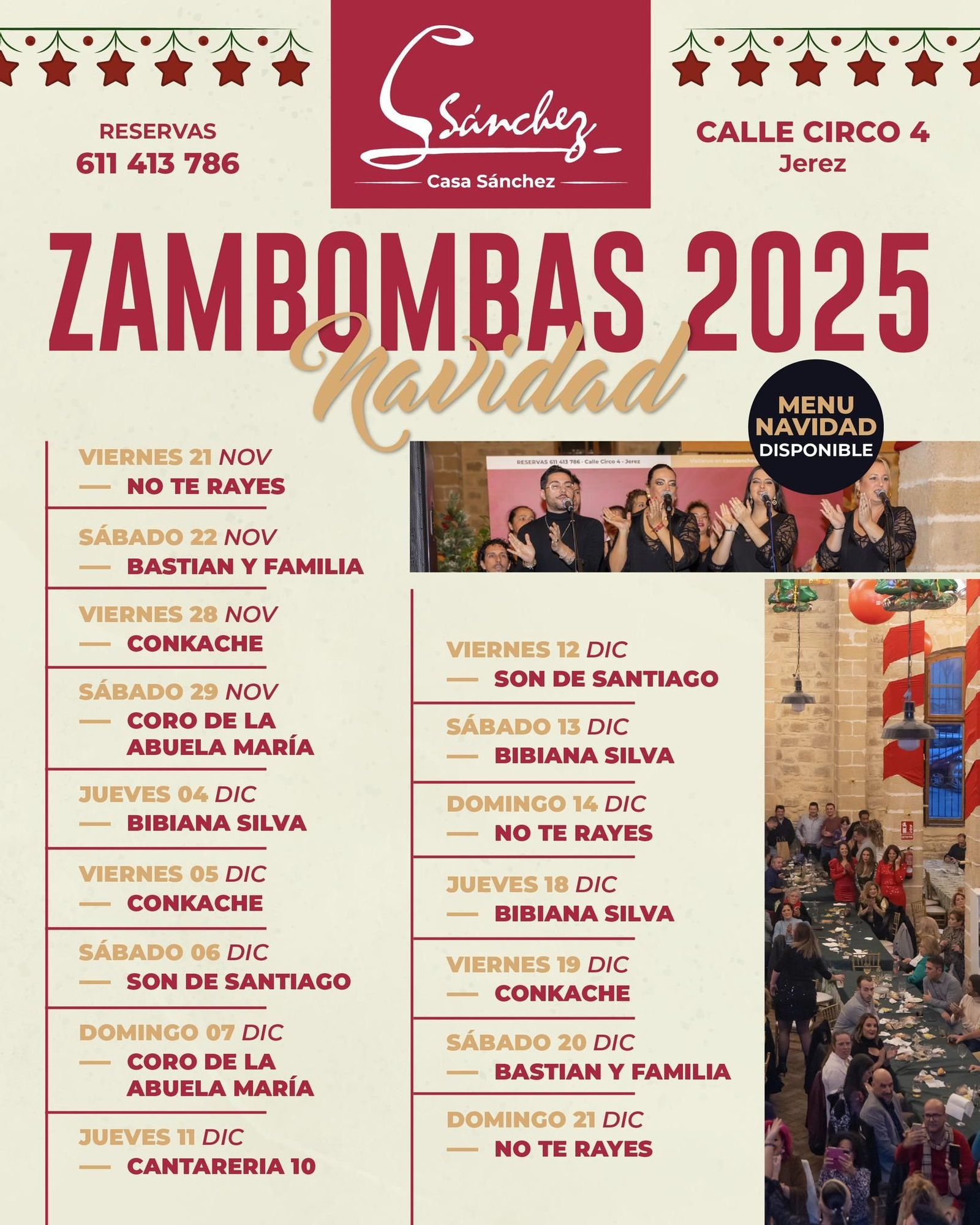 Zambombas 2025 en Casa Sánchez 2025. Jerez.