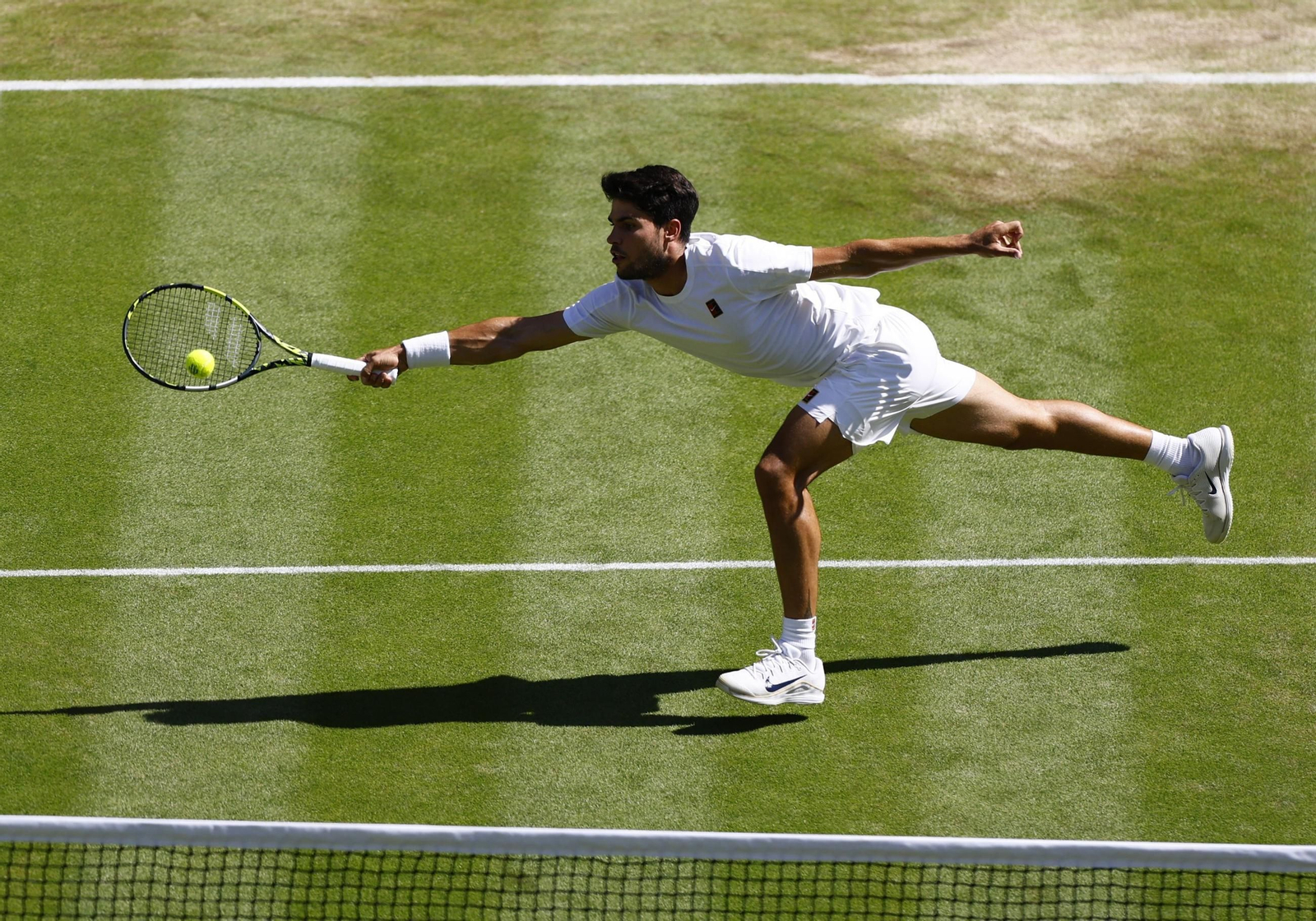 Las fotos del pase de Alcaraz a la final de Wimbledon Las fotos del pase de Alcaraz a la final de Wimbledon