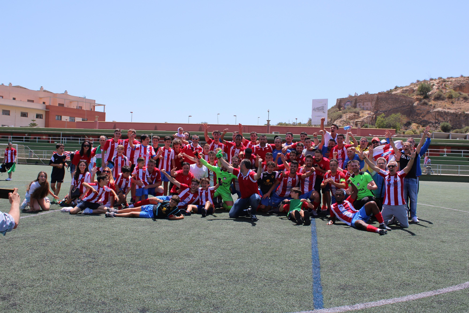 Así vivió el Poli Almería su ascenso a Tercera RFEF