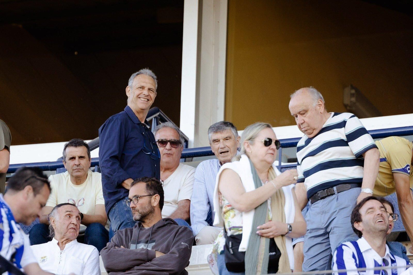 Joaquín Caparrós, en el Nuevo Colombino.