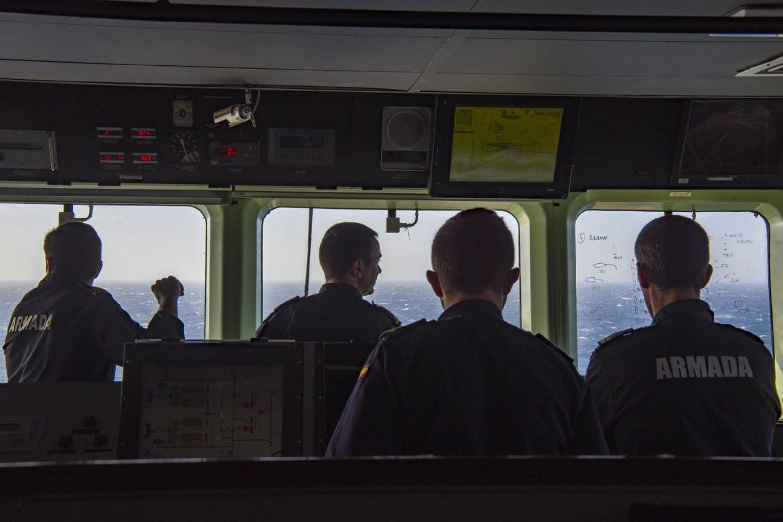 Un momento de ejercicio Trident Jupiter.