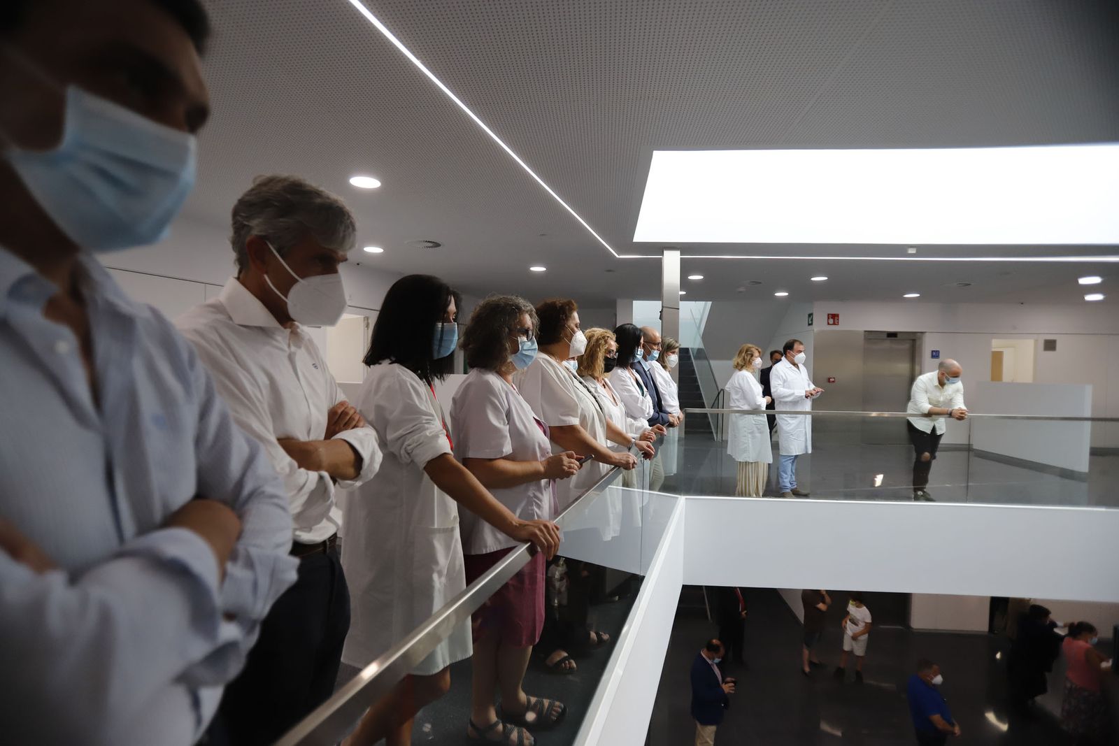 Imágenes de la inauguración del Centro de Salud de Isla Chica en Huelva