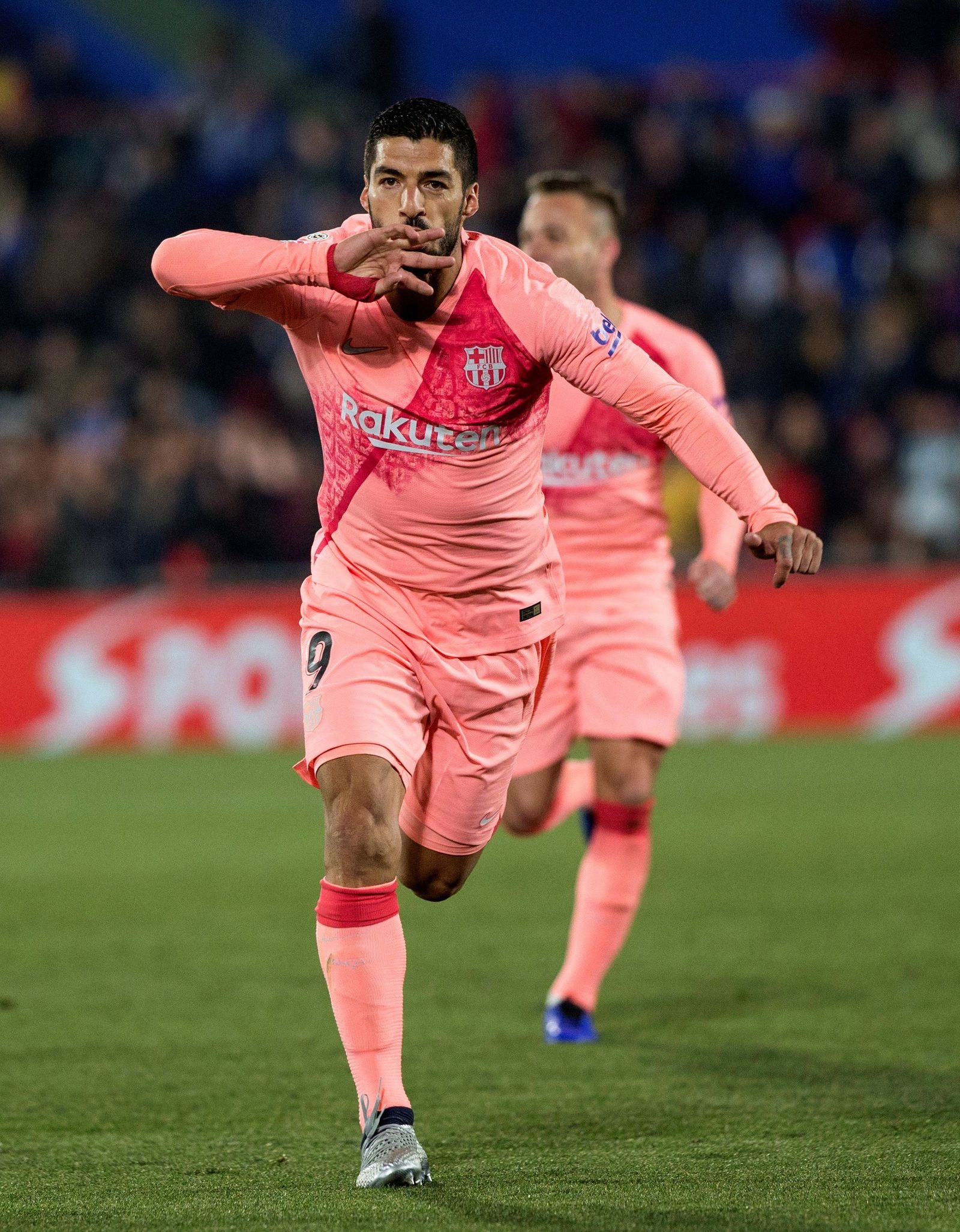 El Getafe-Barcelona, en imágenes