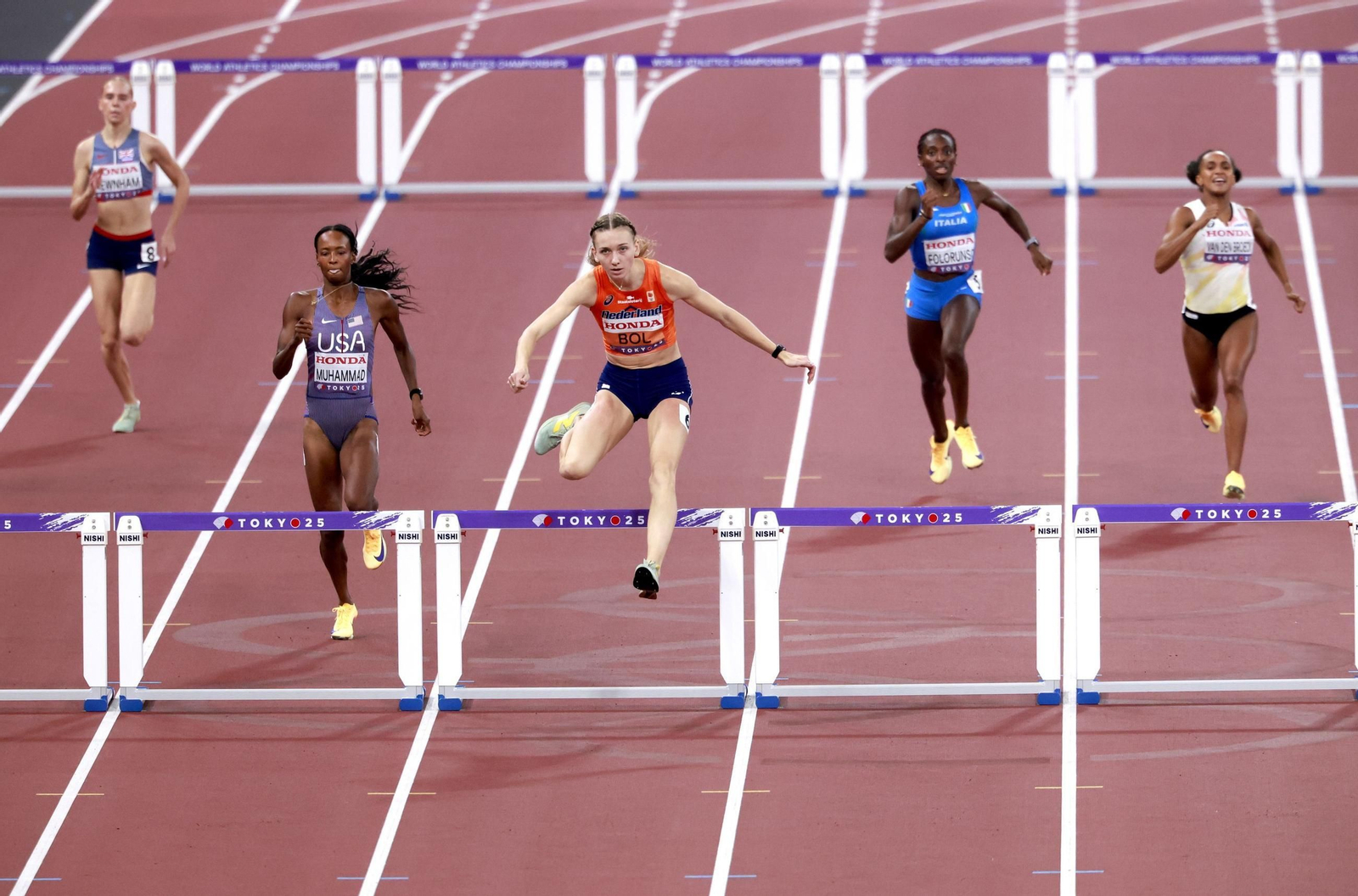 Las fotos de la lesión de Jordan Díaz y del resto de la jornada del Mundial de atletismo
