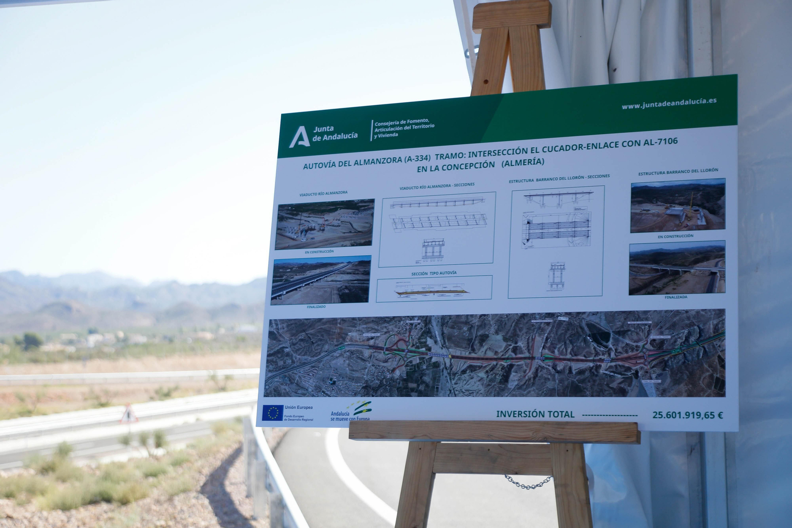 Fotogalería de la inauguración de los últimos tramos de la Autovía del Almanzora