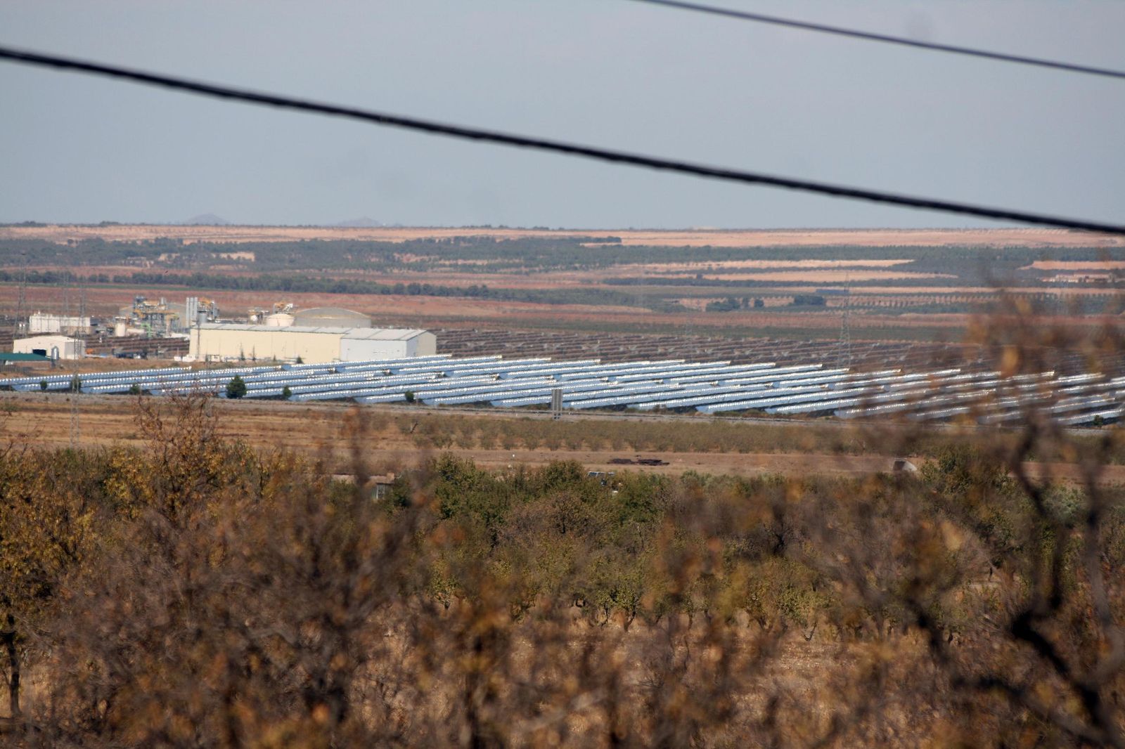 Planta solar fotovoltaica en el Norte de Granada