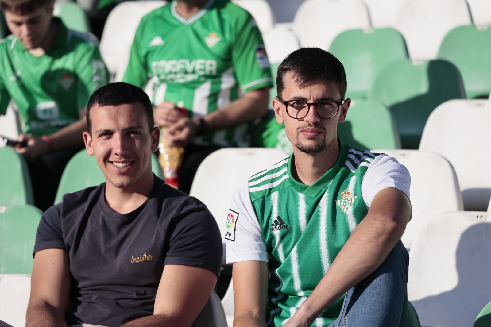 Buscáte en las gradas del Villamarín