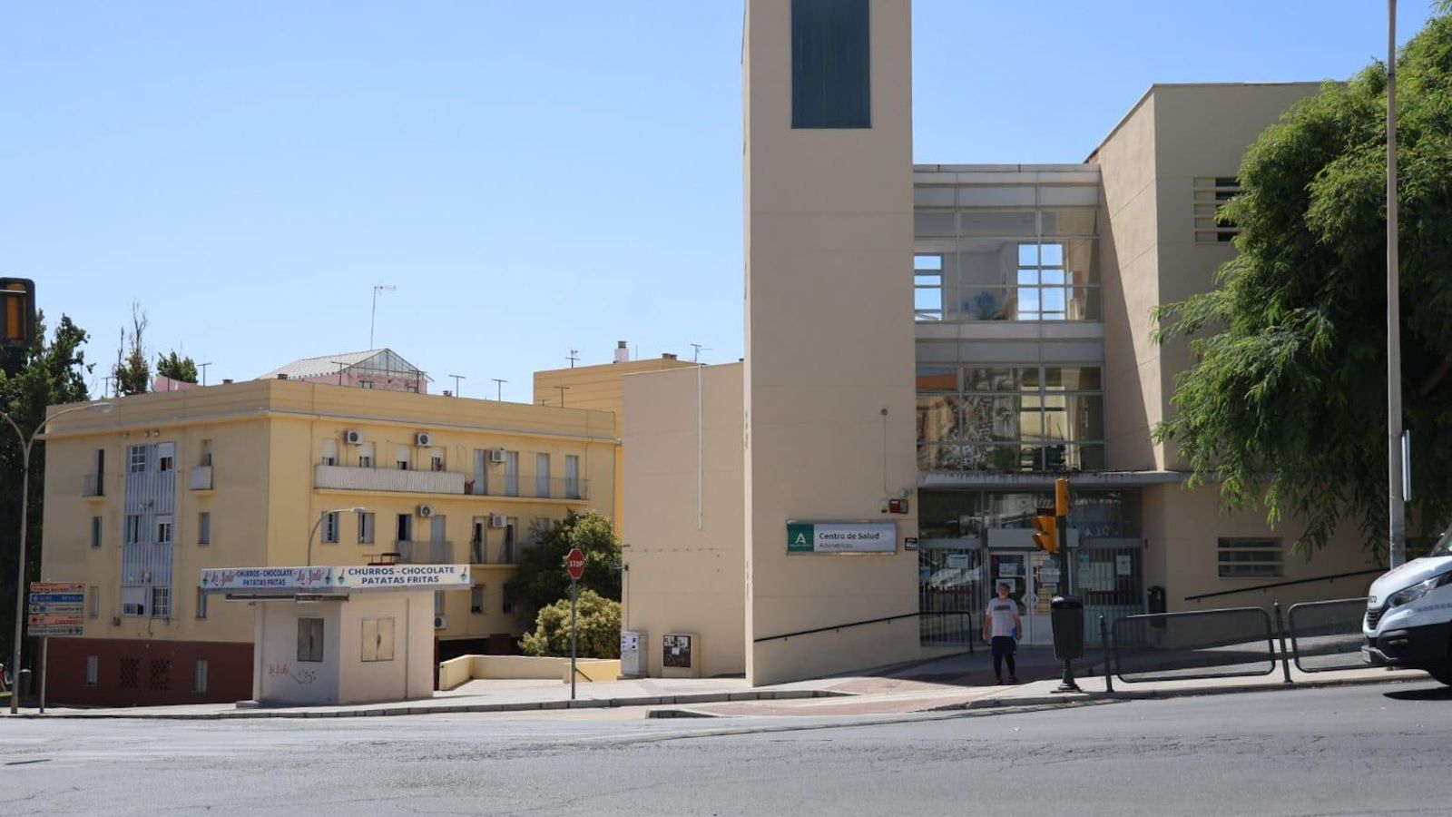 El centro de salud de Adoratrices, esta semana.