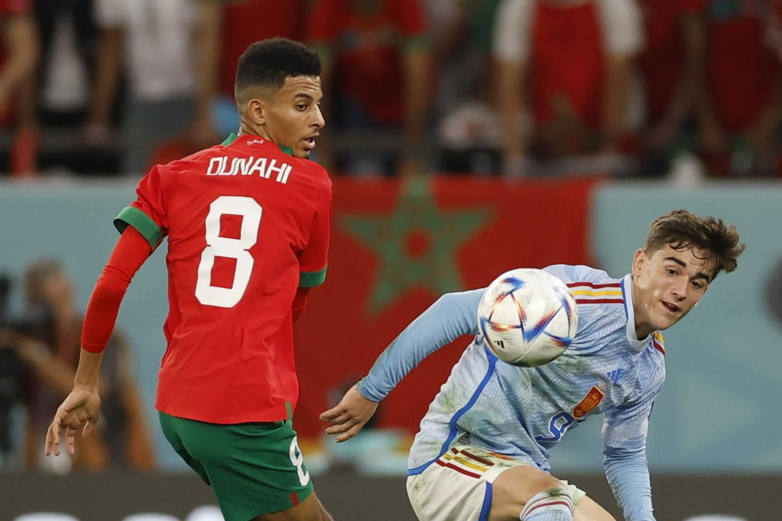 Fotos del Marruecos-España en octavos del Mundial de Qatar