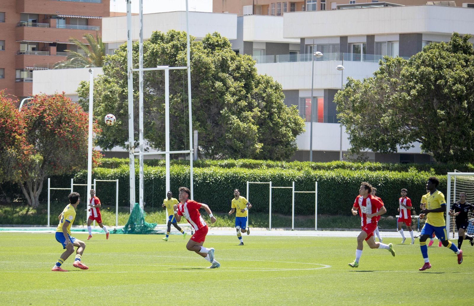 Partido de Segunda RFEF entre el Almería B y el Cádiz Mirandilla