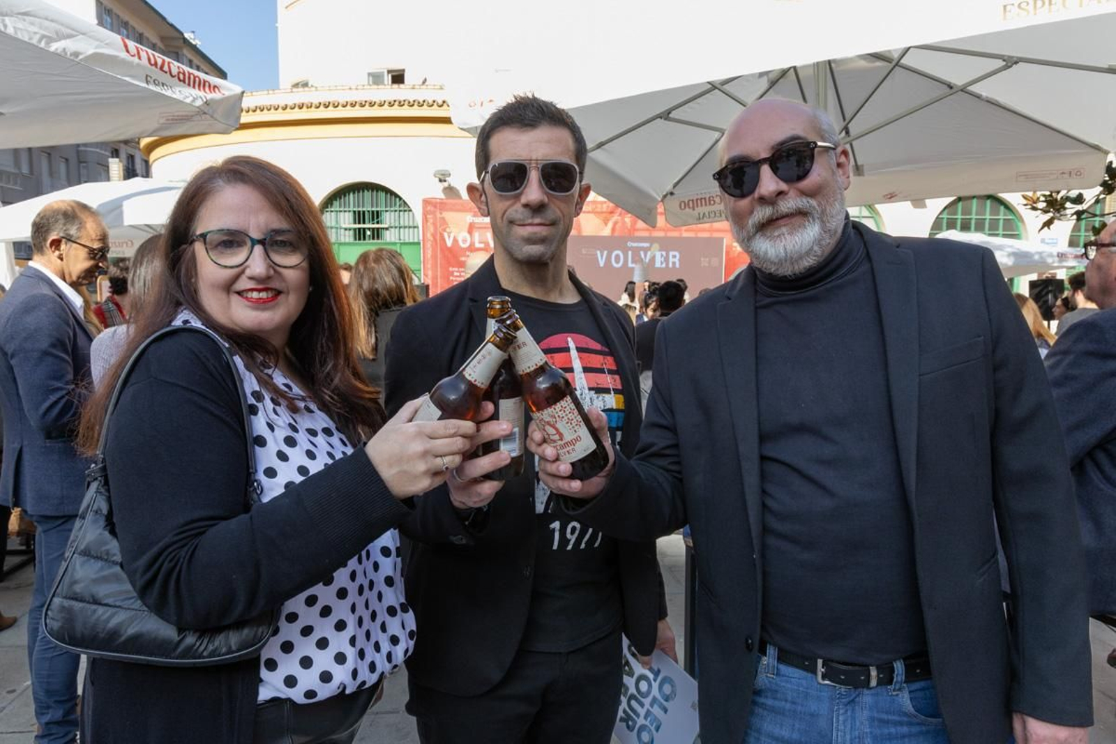 Presentación del lanzamiento de 'Volver', edición limitada de Cruzcampo para Navidad