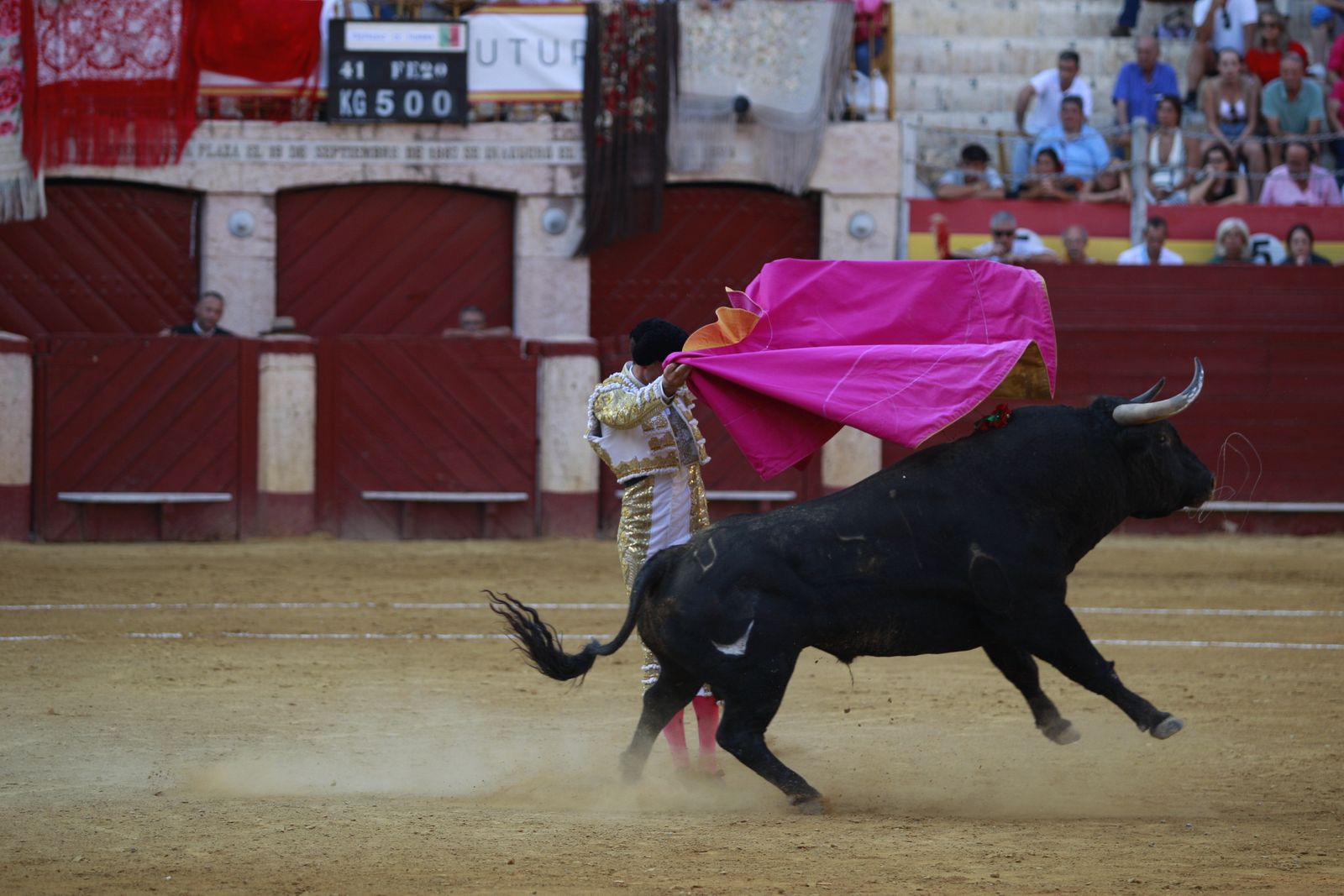 Imágenes de la corrida de toros del jueves en la Feria de Almería 2024